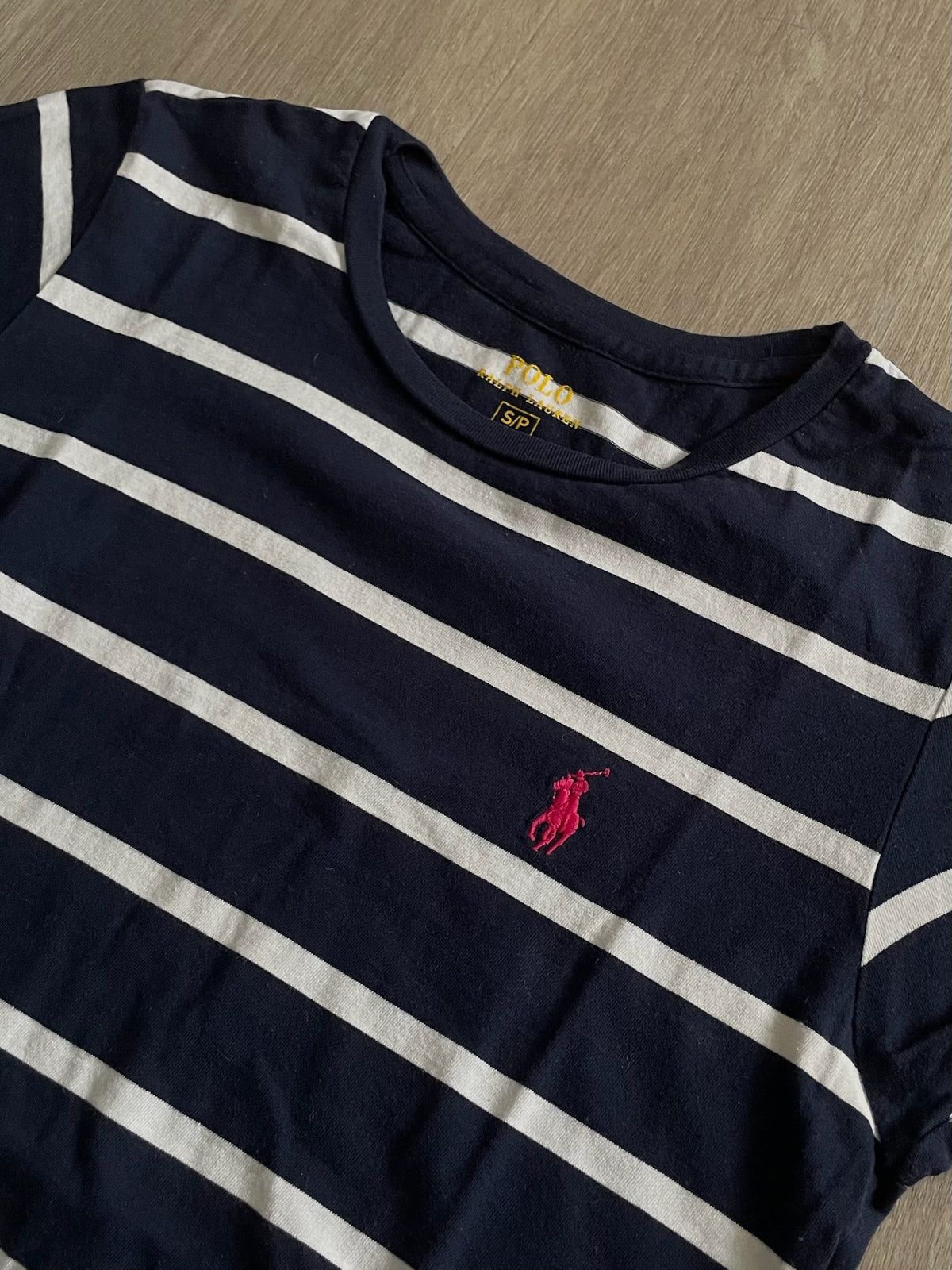 Polo Ralph Lauren Kurzärmeliges gestreiftes T-Shirt
