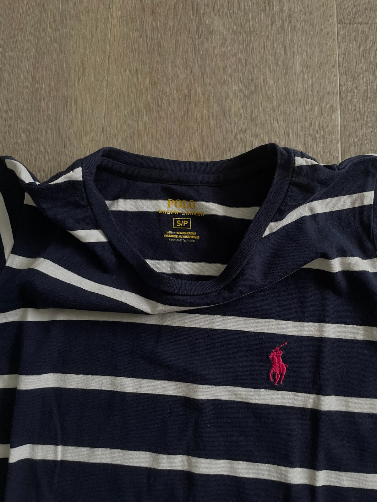 Polo Ralph Lauren Kurzärmeliges gestreiftes T-Shirt