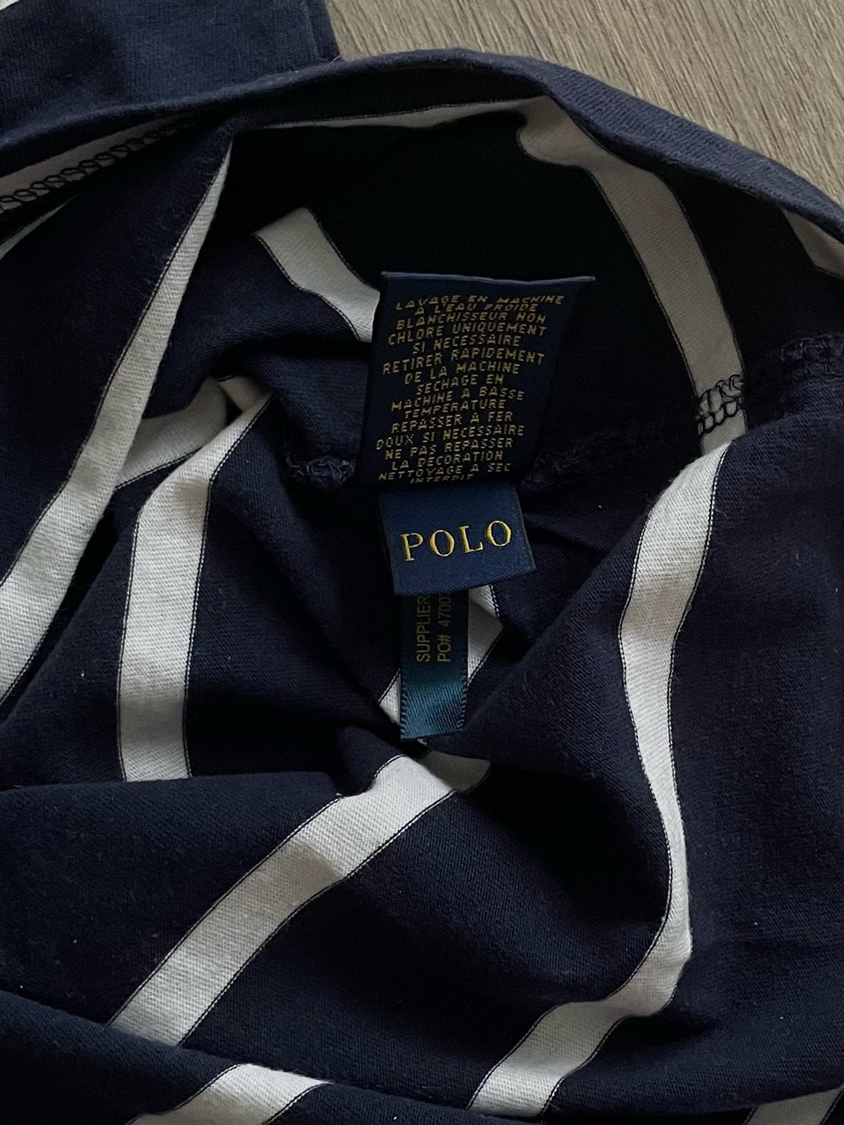 Polo Ralph Lauren Kurzärmeliges gestreiftes T-Shirt